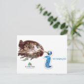 カルタオ郵便デウスダビブリオテコノミア ポストカード (スタンド正面)