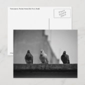 カルタオ郵便 – トレスポンボ（アベニダパウリスタ）|N°3 ポストカード (正面/裏面)