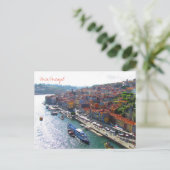 カルタオ郵便「ポルト、ポルトガル」 ポストカード (スタンド正面)