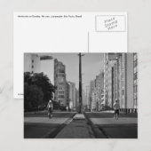 カルタオ郵便 – ミンホカオ（サンパウロ、ブラジル）|N°8 ポストカード (正面/裏面)