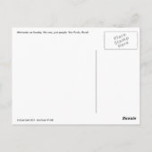 カルタオ郵便 – ミンホカオ（サンパウロ、ブラジル）|N°8 ポストカード (裏面)