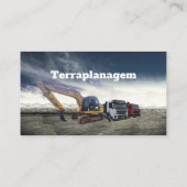 カルタオ・デ・ヴィシタ・ブルドーザー 名刺 (裏面)