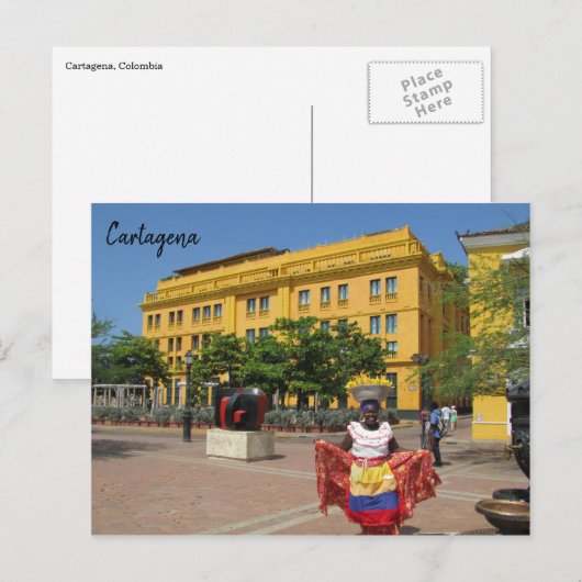 カルタゲナ・チカ ポストカード (正面/裏面)