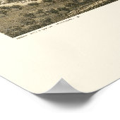 カルタゴMOパノラママップ – 1891 ポスター (角)