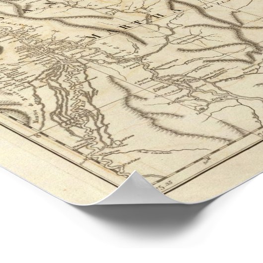 カルタヘナからティエラ・ファーマの海岸 ポスター (角)