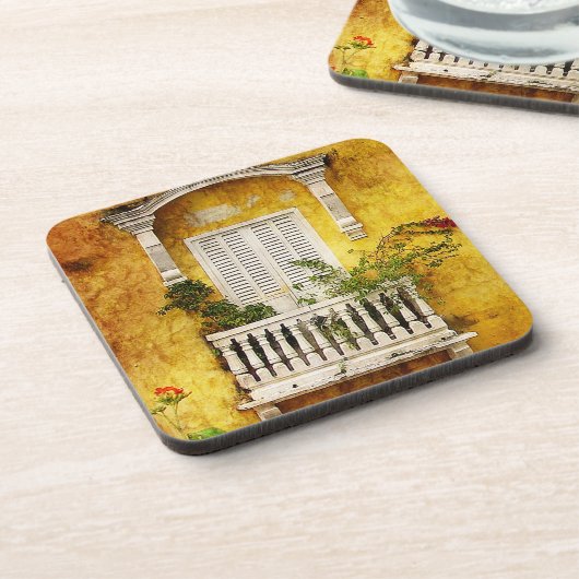 カルタヘナの古いコースター コースター (左側)