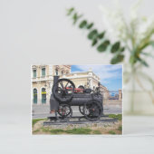 カルタヘナの早い蒸気機関車 ポストカード (スタンド正面)