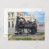 カルタヘナの早い蒸気機関車 ポストカード (正面/裏面)