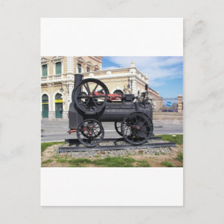 カルタヘナの早い蒸気機関車 ポストカード