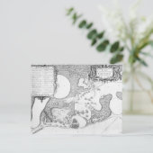 カルタヘナの町と港の計画 ポストカード (スタンド正面)