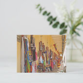 カルタヘナコロンビアのお土産ショップ ポストカード (スタンド正面)