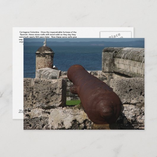 カルタヘナコロンビアのポストカード ポストカード (正面/裏面)