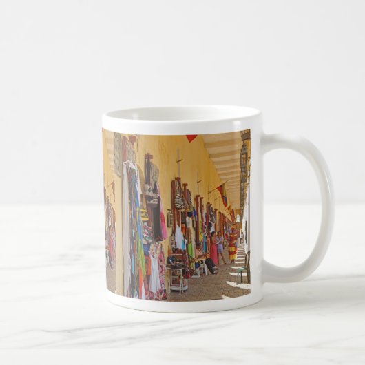 カルタヘナコロンビアの土産物店 コーヒーマグカップ (右)