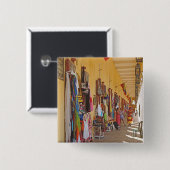 カルタヘナコロンビアの土産物店 缶バッジ (正面&裏面)