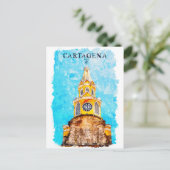 カルタヘナコロンビア大聖堂 ポストカード (スタンド正面)