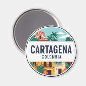 カルタヘナコロンビア旅行 マグネット (正面/裏面)