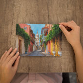 カルタヘナコロンビア水彩絵葉書 招待状