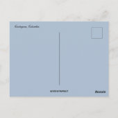 カルタヘナコロンビア葉書 ポストカード (裏面)