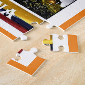 カルタヘナモザイク – コロンビア ジグソーパズル (側面)