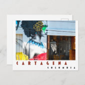 カルタヘナ、コロンビア、はがき ポストカード (正面/裏面)