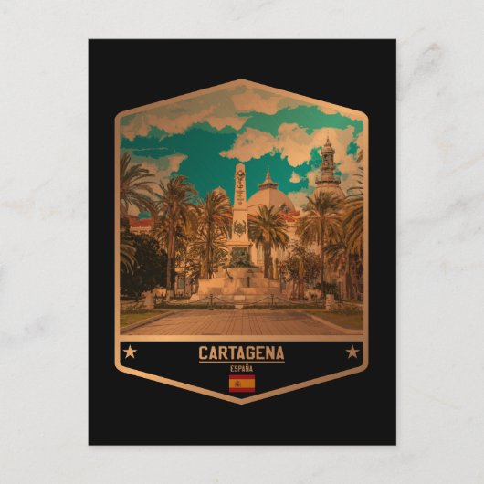 カルタヘナ ポストカード (正面)