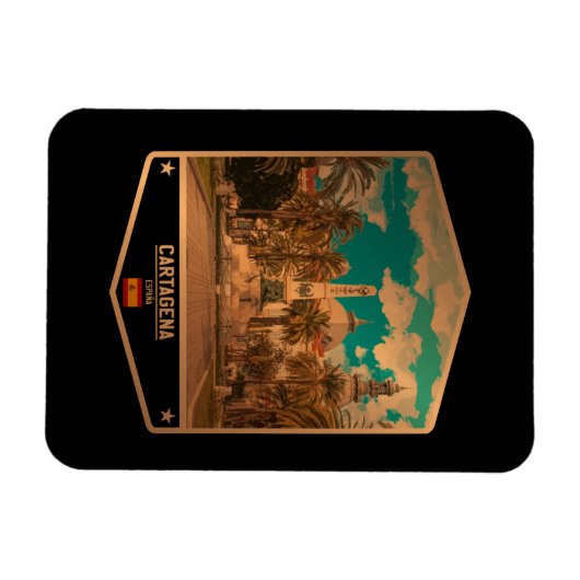 カルタヘナ マグネット (横)