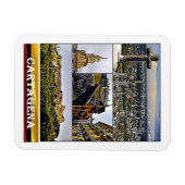 カルタヘナ – モザイク – コロンビア マグネット (横)