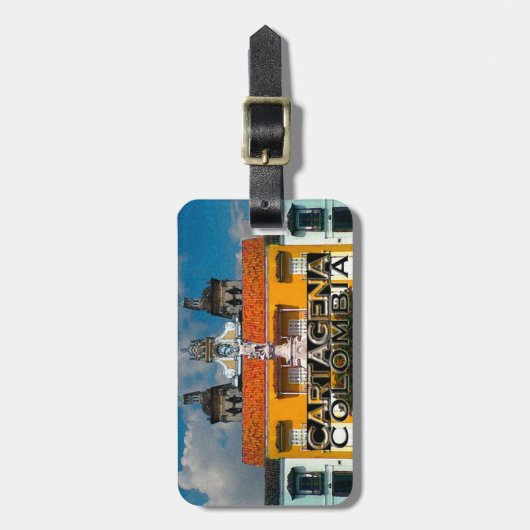 カルタヘナ ラゲッジタグ (正面縦)