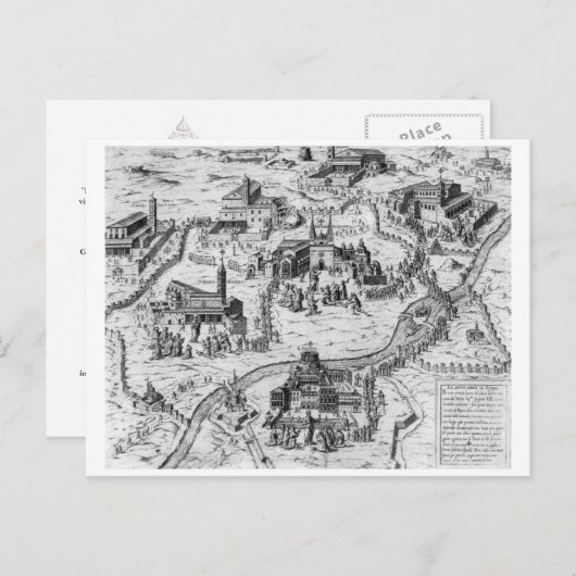 カルタポストアリスフルゲンティエ7エククレシアラムウルビス ポストカード (正面/裏面)