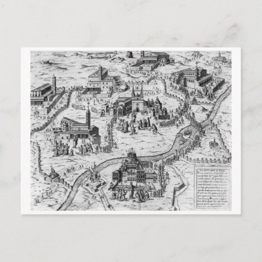 カルタポストアリスフルゲンティエ7エククレシアラムウルビス ポストカード (正面)