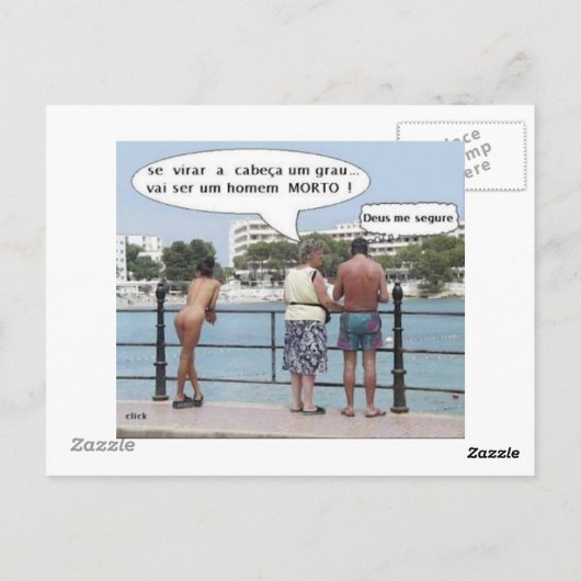 カルタンポスタルコムイメージンズノヴェルソエリバーソ ポストカード (裏面)