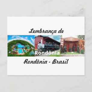 カルタンポスタルレムブランサデロンドニアブラジル ポストカード