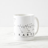 カルターペプチド名mug コーヒーマグカップ (正面右)