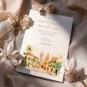 カルタ鮮やかヘナコロンビア水結婚色 招待状