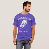 カルダシアンの世界でパッツィであれ おもしろ女子 Tシャツ (正面フル)
