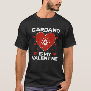 カルダノは私のバレンタインデーのコインで月の地下聖堂 Tシャツ