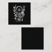 カルダノコイン暗号宇宙飛行士 エンクロージャーカード (正面/裏面)