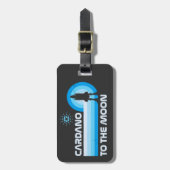 カルダノトゥ・ザ・ムーン ラゲッジタグ (正面縦)