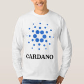 カルダノ暗号通貨 – Cardano ADA Tシャツ (正面)