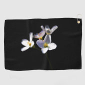 カルダミンプラテネシス花gtcna ゴルフタオル (横)