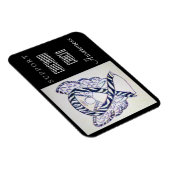 カルチノイドがん認識度リボンエンジェル磁石 マグネット (右側)