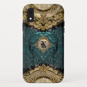 カルチャドリズシービューティフルモノグラム iPhone XRケース
