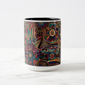 カルチュラルサファイア「古人の年代記」 444m ツートーンマグカップ (中央)