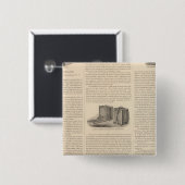 カルツ、写真 缶バッジ (正面&裏面)