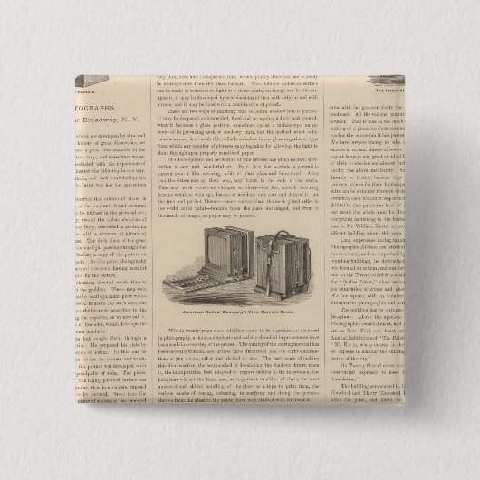 カルツ、写真 缶バッジ (正面)