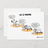 カルテのコーチング：「レ3マソン」 ポストカード (正面/裏面)