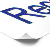 カルテの技術に向けて大声で叫ぶ ポスター (コーナー)