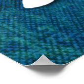 カルテオブオレンジ&ホワイトコハクコイ ポスター (角)