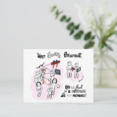 カルテコーチング「ディフェレンス・エット・パフォーマンス」 ポストカード (スタンド正面)