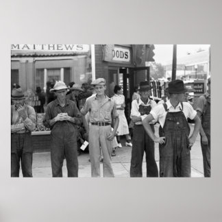 カルテスビル農家, 1938 ポスター